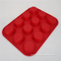 Silicone Bakeware Baking Pan Mini Muffin 12-Cups